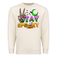 Sandshell Stay spooky Premium Sweatshirt - NancyCooperArtShop
