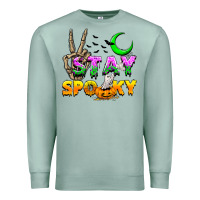 Seafoam Stay spooky Premium Sweatshirt - NancyCooperArtShop
