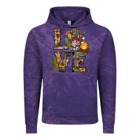 Cloud Purple love camping gnome Vintage Hoodie - BarkalooDesign