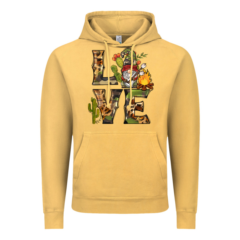 Love Camping Gnome Vintage Hoodie by BarkalooDesign | Teevron