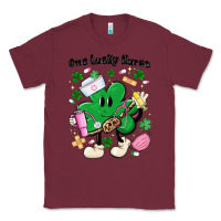 Burgundy one lucky nurse belt bag Classic Tee - MaliasSmallBusiness