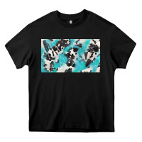 Black cowhide glitter  cup Heavy Core Tee - BarkalooDesign