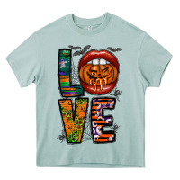 Arona Love Halloween Lips Heavy Core Tee - CowhideDigitalArt