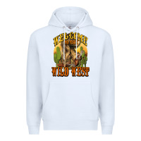 White Welcome to the wild west Cowboy boots Premium Hoodie - HowdyJamesFarm