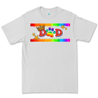 Dove Grey lgbtq dad  libbey glass Premium Tee - HRA Design Shop