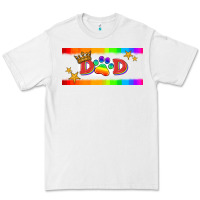 White lgbtq dad  libbey glass Premium Tee - HRA Design Shop