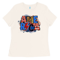 Bone america lightning bolt Ladies Tee - Zillion Design Studio