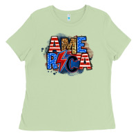 Matcha america lightning bolt Ladies Tee - Zillion Design Studio