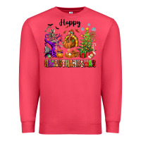 Cardinal Happy Hallothanksmas Premium Sweatshirt - texasbilliewilder