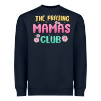 Navy the praying mamas club Heavyweight Sweatshirt - MaliasSmallBusiness