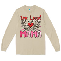Mushroom one loved mama Long Sleeve Tee - MaliasSmallBusiness