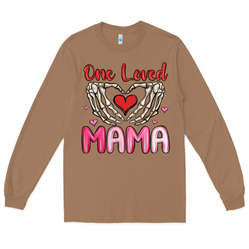One Loved Mama Long Sleeve Tee by MaliasSmallBusiness | Teevron