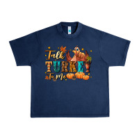 Navy Talk turkey to me Urban Heavy Tee - NancyCooperArtShop