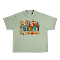 Oil Green Talk turkey to me Urban Heavy Tee - NancyCooperArtShop