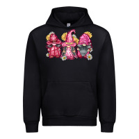 Black breast cancer gnomes Urban Hoodie - FaDigitalArtStudio