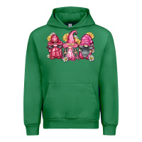 Emerald breast cancer gnomes Urban Hoodie - FaDigitalArtStudio