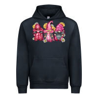 Navy breast cancer gnomes Urban Hoodie - FaDigitalArtStudio