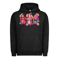 Pigment Black breast cancer gnomes Urban Hoodie - FaDigitalArtStudio