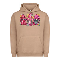 Pigment Burro breast cancer gnomes Urban Hoodie - FaDigitalArtStudio