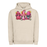Pigment French Oak breast cancer gnomes Urban Hoodie - FaDigitalArtStudio