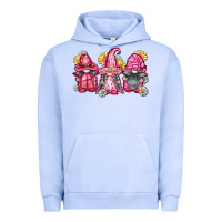 Pigment Grape Ice breast cancer gnomes Urban Hoodie - FaDigitalArtStudio