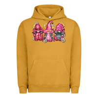Pigment Peanut Butter breast cancer gnomes Urban Hoodie - FaDigitalArtStudio