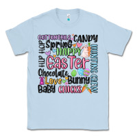 Dusty Blue easter subway Classic Tee - MaliasSmallBusiness