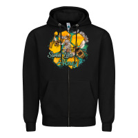 Black sweet like honey Zipper Hoodie - Artiststas