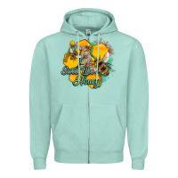 Seafoam sweet like honey Zipper Hoodie - Artiststas
