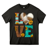 Asphalt western volleyball love Heavy Core Tee - HRA Design Shop