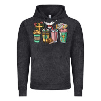 Vintage Black faith coffee cups Vintage Hoodie - NancyCooperArtShop