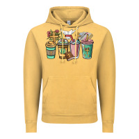 Vintage Mustard faith coffee cups Vintage Hoodie - NancyCooperArtShop
