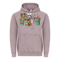 Vintage Zinc faith coffee cups Vintage Hoodie - NancyCooperArtShop
