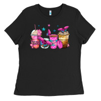 Black antisocial butterfly coffee cups Ladies Tee - Zillion Design Studio