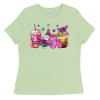 Matcha antisocial butterfly coffee cups Ladies Tee - Zillion Design Studio