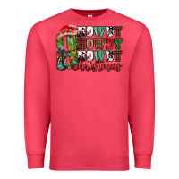 Cardinal Howdy howdy howdy Christmas Premium Sweatshirt - NancyCooperArtShop