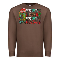 Chestnut Howdy howdy howdy Christmas Premium Sweatshirt - NancyCooperArtShop