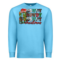 Ocean Blue Howdy howdy howdy Christmas Premium Sweatshirt - NancyCooperArtShop