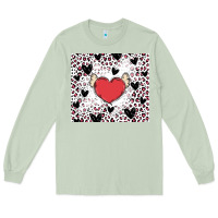 Matcha valentine's day hearts Long Sleeve Tee - MaliasSmallBusiness