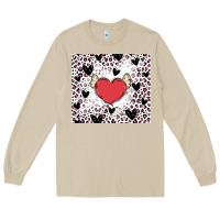Mushroom valentine's day hearts Long Sleeve Tee - MaliasSmallBusiness