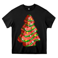 Black red christmas cake fa element Heavy Core Tee - FaDigitalArtStudio