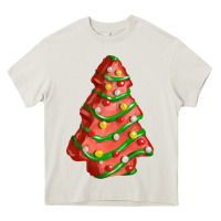 Cream red christmas cake fa element Heavy Core Tee - FaDigitalArtStudio