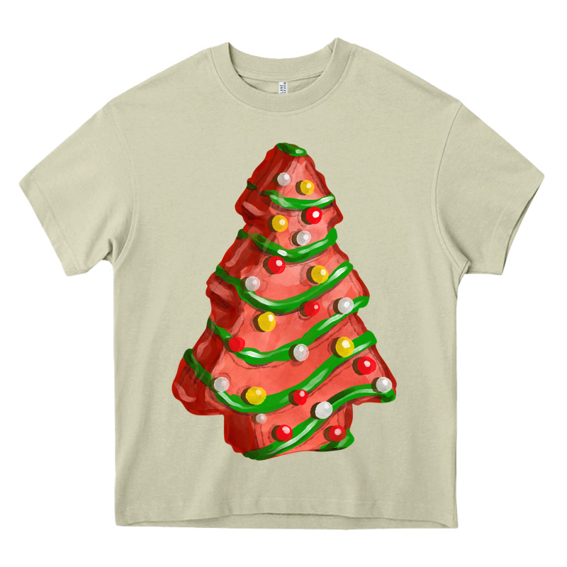 Red Christmas Cake Fa Element Heavy Core Tee by FaDigitalArtStudio | Teevron