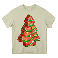 Mossy red christmas cake fa element Heavy Core Tee - FaDigitalArtStudio