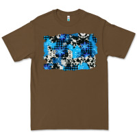 Cacao westerb cowhide winter background Premium Tee - AdoDesignShop