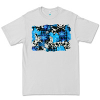 Dove Grey westerb cowhide winter background Premium Tee - AdoDesignShop