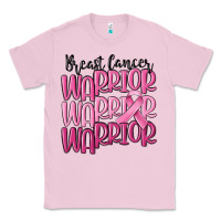 Bubblegum Pink breast cancer warrior Classic Tee - MaliasSmallBusiness