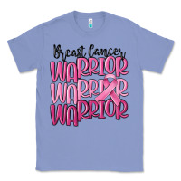 Colony Blue breast cancer warrior Classic Tee - MaliasSmallBusiness