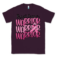 Plum breast cancer warrior Classic Tee - MaliasSmallBusiness