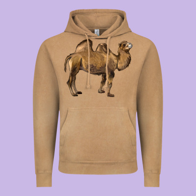 Camel Vintage Hoodie Designed By Lillyallendesigns